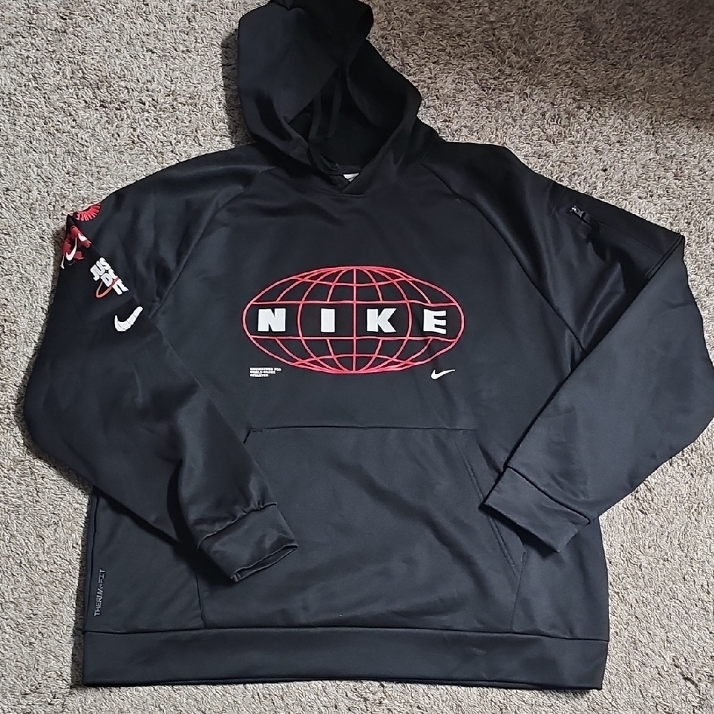 Nike World Black Hoodie NWOT